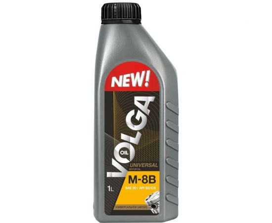 Минеральное моторное масло Волга-Ойл М-8В 1 л 800821 