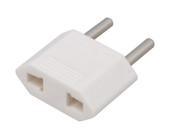 Сетевой плоский адаптер переходник REXANT 6А белый 50 шт 11-1041 