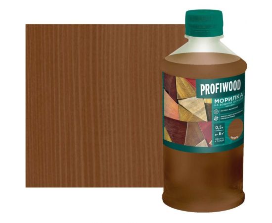 Морилка Profiwood на водной основе, мокко, 0.5 кг 67691 