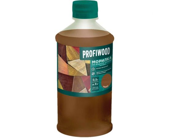 Морилка Profiwood на водной основе, мокко, 0.5 кг 67691 – изображение 2
