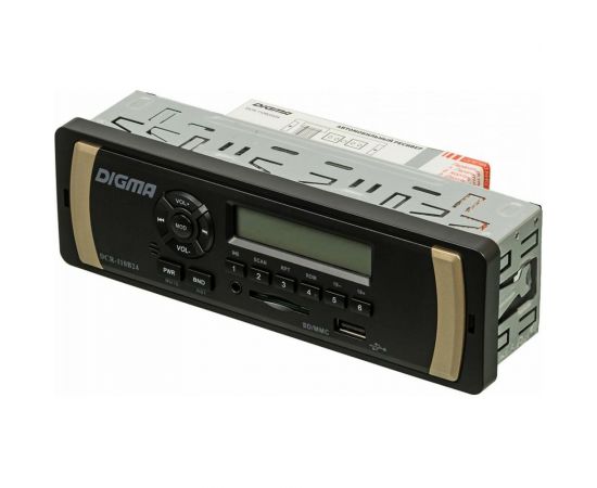 Автомагнитола DCR-110B24 1DIN 4x45Вт DIGMA 480604 – изображение 3