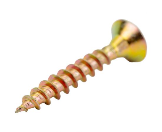 Шуруп VIPкрепеж жёлтый цинк 300 шт 41379 VIP – изображение 3