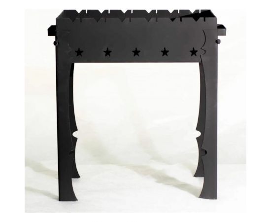 Мангал Петромаш сталь 3 мм, 45x30x55 см, съемные ножки 50 см 59941 – изображение 2