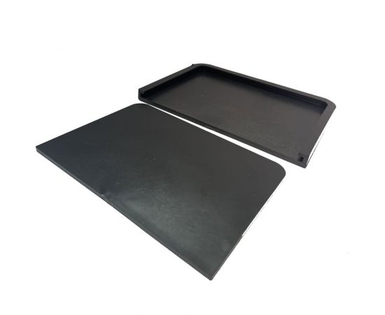 Торцевая заглушка для лотка водоотводного 1000x115x96 мм Gidrolica 18063 – изображение 2