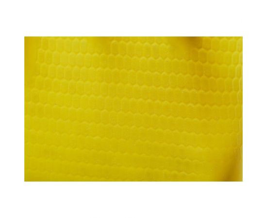 Латексные перчатки с хлопковым напылением Luscan желтые, р. 8/M 833924 – изображение 4