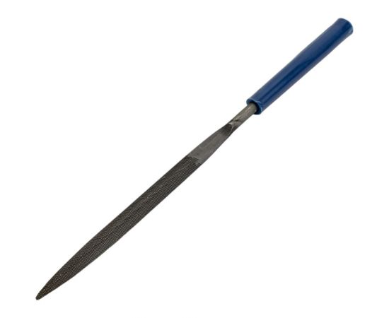 Набор надфилей № 1, 160х 70х4 мм, обрезиненные рукоятки 6 шт. чехол КОБАЛЬТ 790-113 – изображение 4