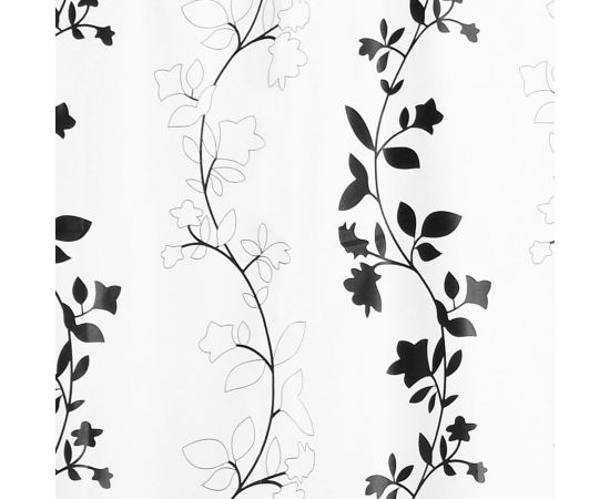 Штора для ванной Сантис peva pv-117 (контраст) 54 gsm 180x180 см 038704 – изображение 2