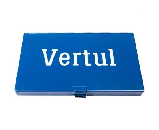 Набор метчиков и плашек VERTUL метрический 40 предметов VR41005 – изображение 2