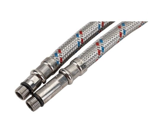 Комплект г/п для смесителя VALTEC М10х18+М10х35 - G1/2 40см VTf.005.IS.0410040 – изображение 4