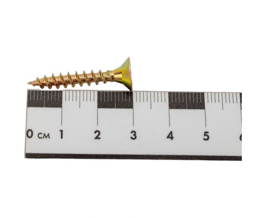 Шуруп VIPкрепеж жёлтый цинк 300 шт 41379 VIP – изображение 2