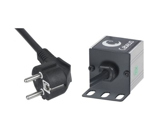 Блок евророзеток Cabeus для шкафов, 12 розеток, 16 A, выключатель, шнур 2м PDU-12P-2EU – изображение 3