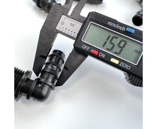 Угол НР 1/2" для магистральной трубки 16 мм Профитт 1892273 – изображение 4