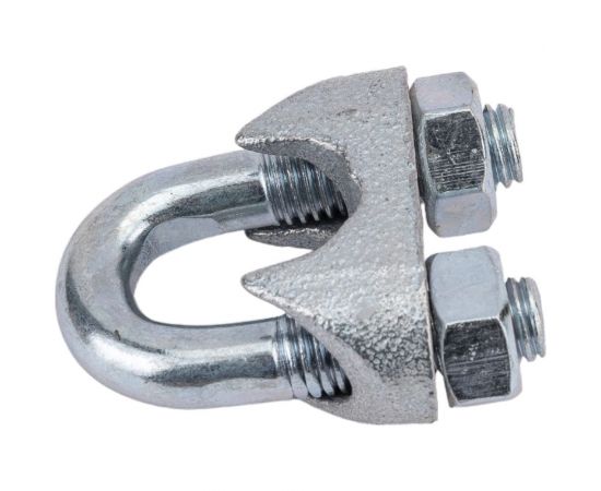 Зажим для каната Невский Крепеж DIN 741, 12 мм белый цинк 826081 – изображение 2