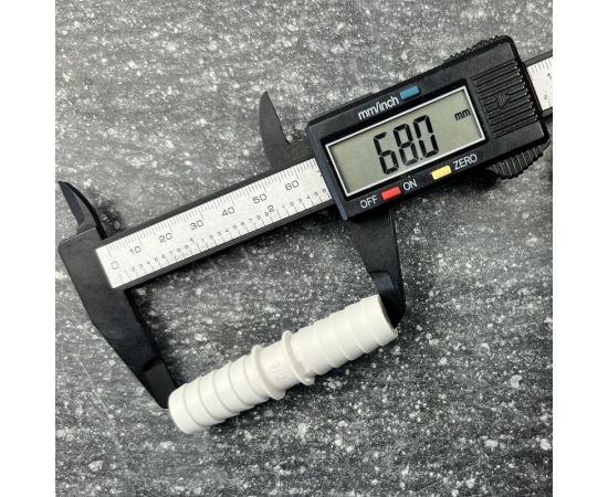 Пластиковый штуцер для сливных шлангов Профитт 12 мм, 2 шт. 2226964 – изображение 2