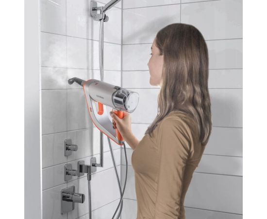 Паровая швабра ENDEVER Odyssey Q-621, белый/оранжевый цвет, 1500 Вт 90302 – изображение 8