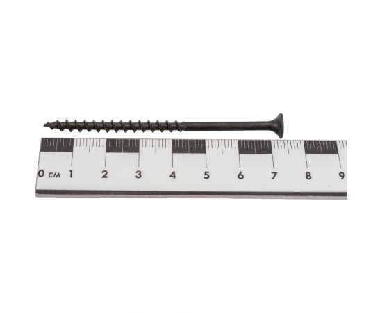 Саморезы Gigant 4,2x75, потайная головка, крупный шаг, оксидированный, 200 шт. 123557 – изображение 2