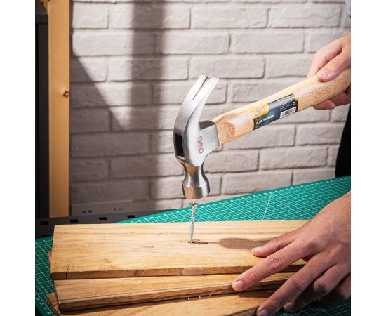 Молоток-гвоздодер DELI DL5250 500 г 98434 – изображение 5