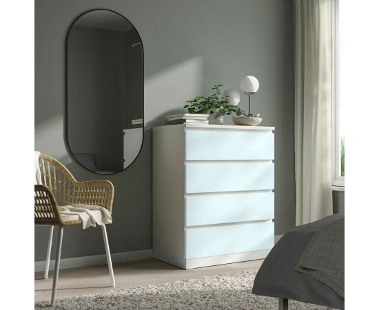 Аэрозольная краска в баллончике KUDO быстросохнущая акриловая универсальная пастельная голубая KU-A102 – изображение 2