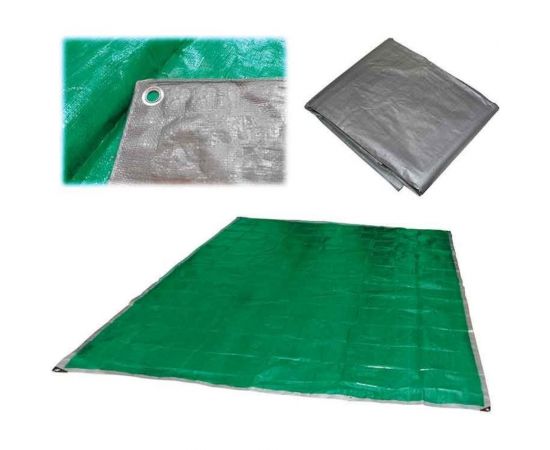 Хозяйственный универсальный тент Ecos T-4х4, размер 4х4 м, плотность 60г/м2, 999166 