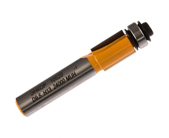 Фреза кромочная прямая (9.5х13 мм; хвостовик 8 мм) по дереву Энкор 10520 