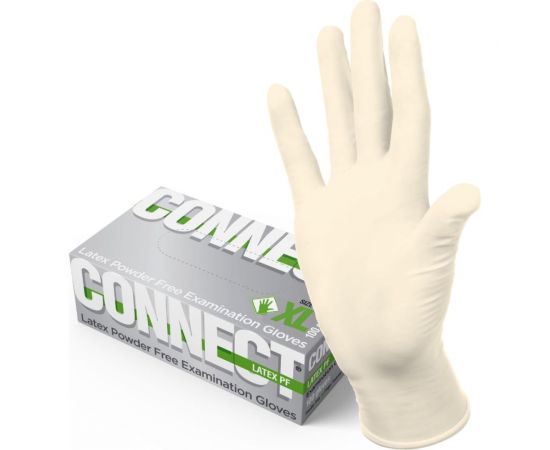 Латексные перчатки CONNECT 90 шт., размер XL CТ0000004671 