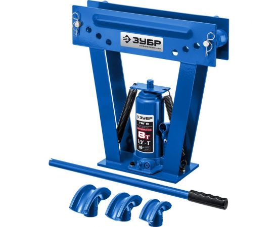 Профессионал гидравлический вертикальный трубогиб ЗУБР ТВГ-8 1/2-1"", 8 т 43078-08_z01 