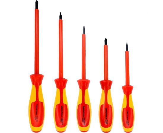 Набор отверток электрика vertextools 5 предметов 0033-02 