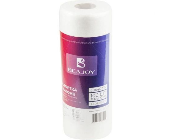 Салфетка в рулоне BEAJOY standart 30x40 см, белый спанлейс ГПСРBJ/3040/St/Б-100/10 – изображение 4