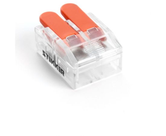 Универсальная компактная 2-проводная клемма STEKKER 0,5-6 мм2, LD221-612, 39863 – изображение 5