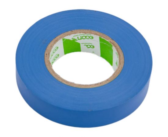 Изолента Econ 15 мм х 20 м, 0,15 мм, синий 15201502 – изображение 5