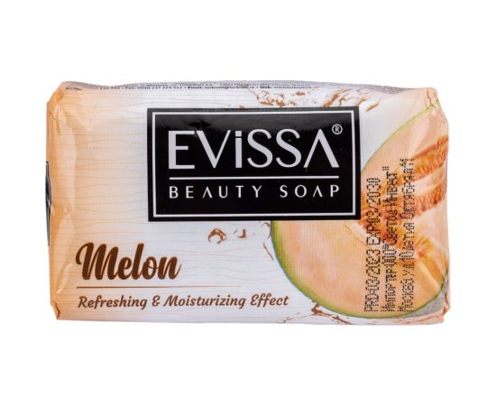 Туалетное мыло EVISSА в картонной упаковке, 100 гр., дыня М5022 – изображение 2