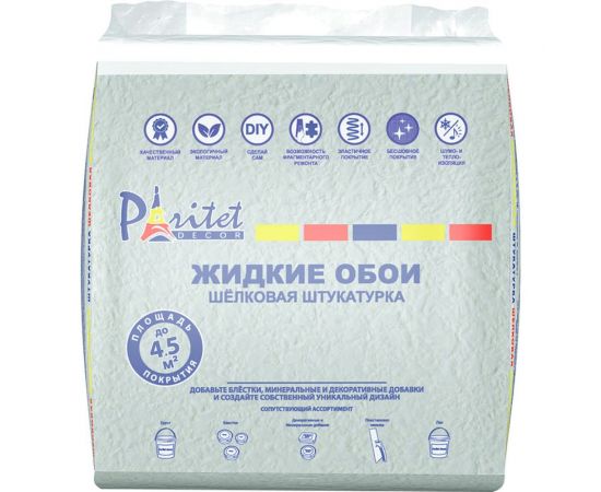 Декоративная штукатурка Paritet Базовое покрытие №4 (мятный; 1 кг) PDLW-B42 – изображение 2