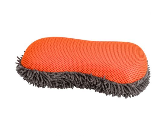 Губка-шиншилла Airline микроворс с коралловой тканью, 22х10х5 см ABEN002 – изображение 4