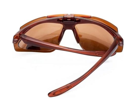 Поляризационные очки в чехле Premier fishing коричневые pr-op-112-b 00000210373 – изображение 3