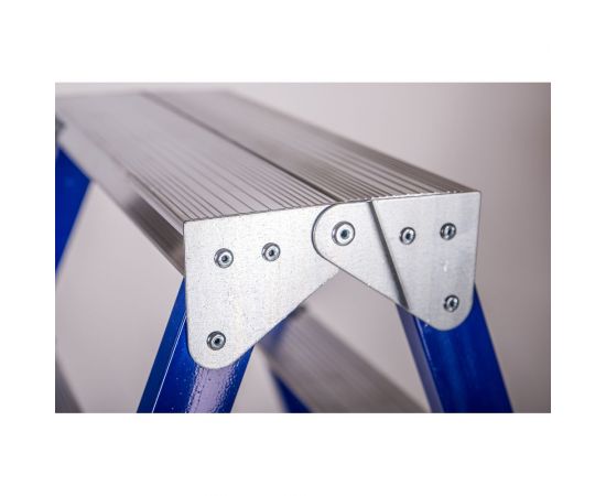 Стальная двухсторонняя стремянка STAIRS 6 ступеней CS 206 – изображение 3