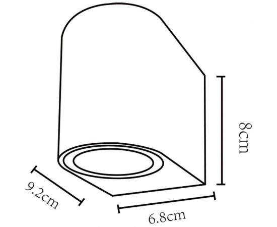Уличный светильник Arte Lamp COMPASS A3102AL-1BK – изображение 2