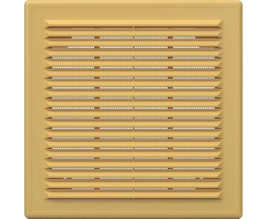 Решетка вентиляционная вытяжная 2121Р (208x208 мм; АБС; бежевая) ERA 233-054 – изображение 2