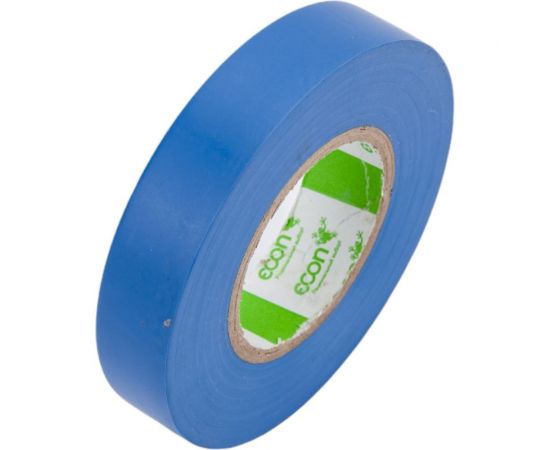Изолента Econ 15 мм х 20 м, 0,15 мм, синий 15201502 – изображение 3