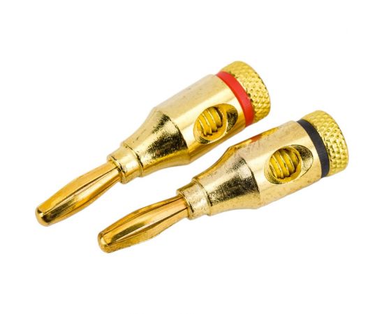 Разъем BANANA штекер Pro Legend металл на кабель диаметром до 10.0мм, Gold, PL2236 – изображение 7