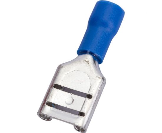 Плоская изолированная клемма REXANT, гнездо 9 мм, 1.5-2.5 кв.мм, 100 шт 08-0434 – изображение 6