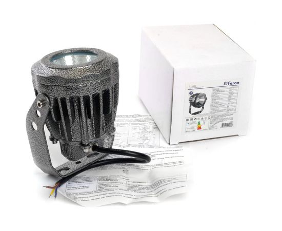 Светодиодный прожектор FERON LL-886 D90xH115, IP65 10W 85-265V, 4000K 48333 – изображение 5