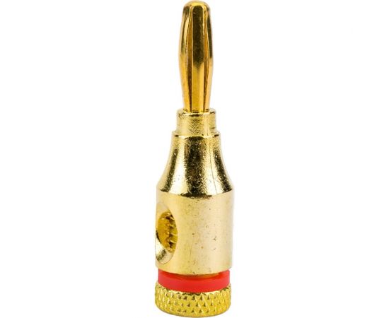 Разъем BANANA штекер Pro Legend металл на кабель диаметром до 10.0мм, Gold, PL2236 – изображение 6