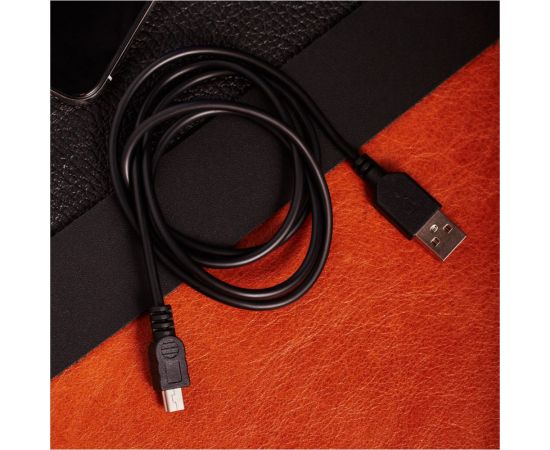 Кабель REXANT USB mini USB длинный штекер 1М черный 18-4402 – изображение 8