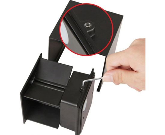 Настенный светильник MAKSBRIGHT вверх/вниз, 6Вт, 620лм, IP65, черный, 100х100х100мм MB-EX-CUBE – изображение 10