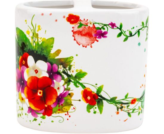 Держатель для зубных щеток Рыжий кот Летнее настроение керамика TBH-SUM 006515 