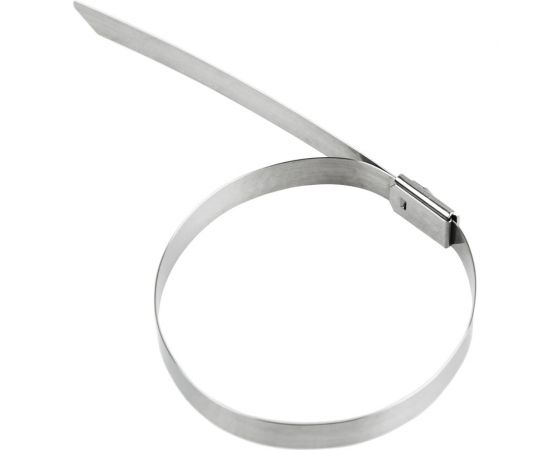 Стальной хомут стяжка REXANT 200x7,9 мм, 100 шт. 07-0210-100 