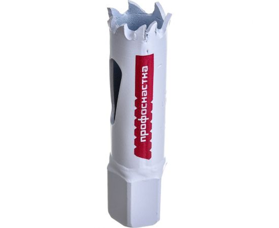 Коронка биметаллическая крупный зуб (14 мм, 38 мм, HSSE, М42) №001 Профоснастка 80101001 