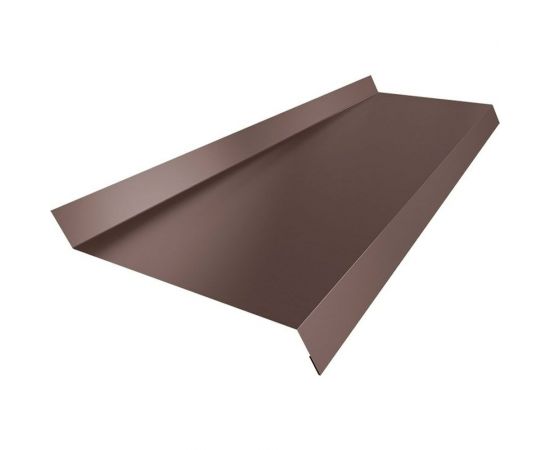 Отлив металлический profBUILD Metal 2000х70 мм, коричневый 4154 