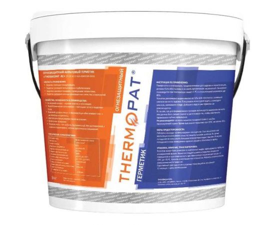 Огнезащитный акриловый герметик THERMOPAT АС 8 кг 294902 