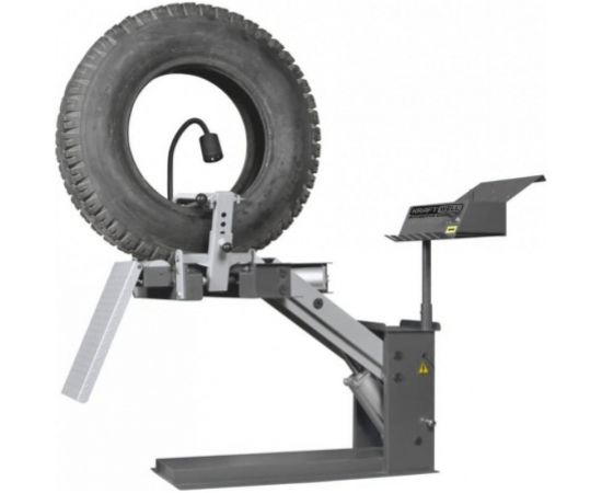 Стационарный борторасширитель для грузовых колес KraftWell пневмопривод, 220 В KRW1TS 